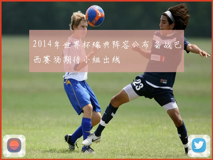 2014年世界杯瑞典阵容公布 备战巴西赛场期待小组出线